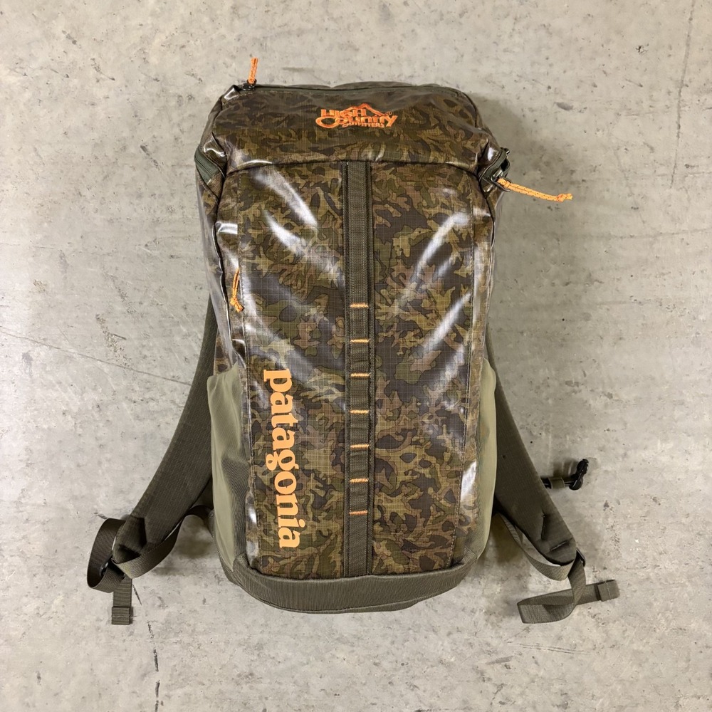Patagonia 25L Black Hole Backpack Pack Lichen Basin Green Camo 49297 Rare